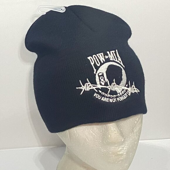 New POW-MIA Short Beanie - Picture 2 of 8
